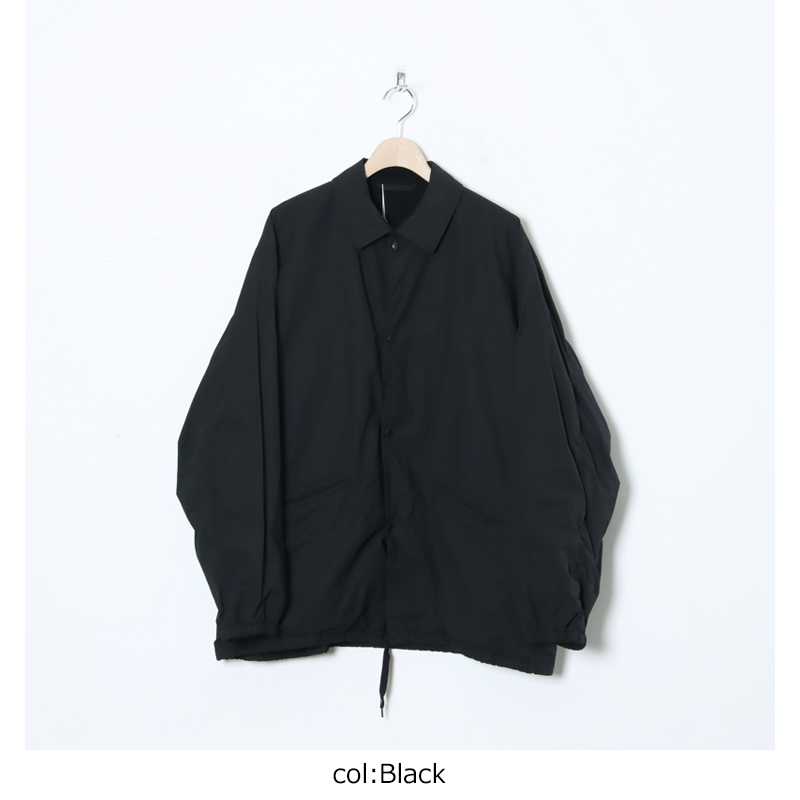 COMOLI (コモリ) コットンナイロン コーチジャケット
