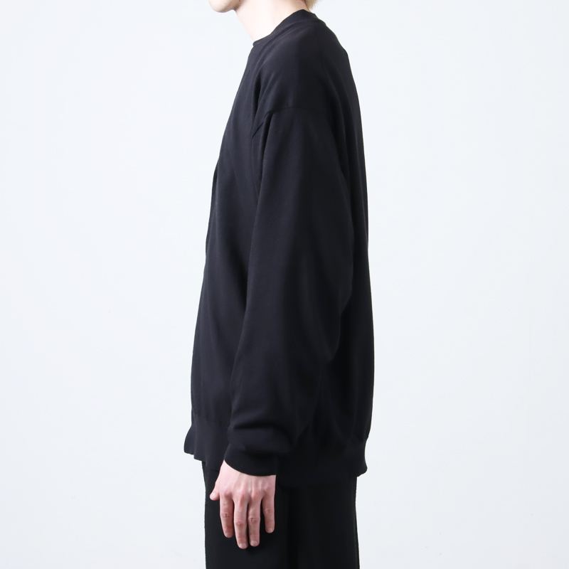 COMOLI (コモリ) コットン Vネックカーディガン