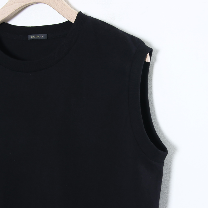 COMOLI (コモリ) コットンジャージ ノースリーブ
