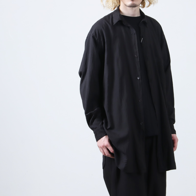 COMOLI (コモリ) シルク製品染 シャツ