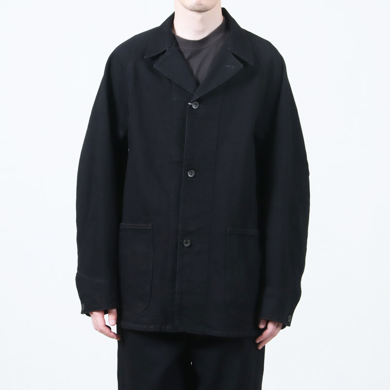 COMOLI (コモリ) ブラックデニム ワークジャケット