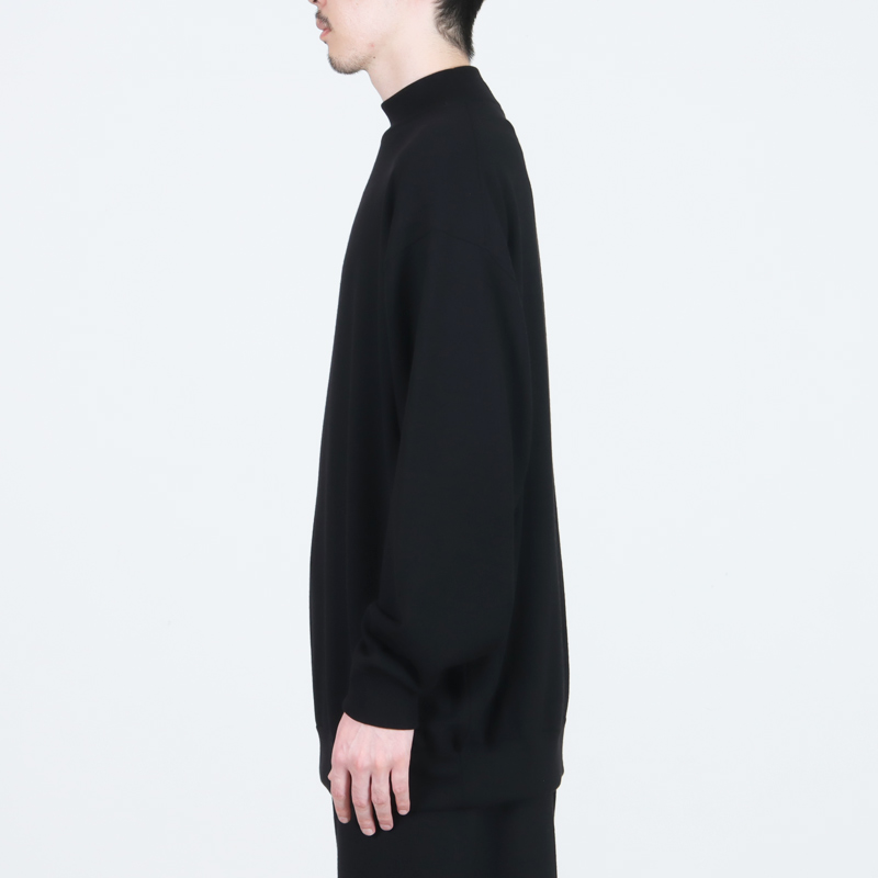 COMOLI (コモリ) ウール モックネックニット