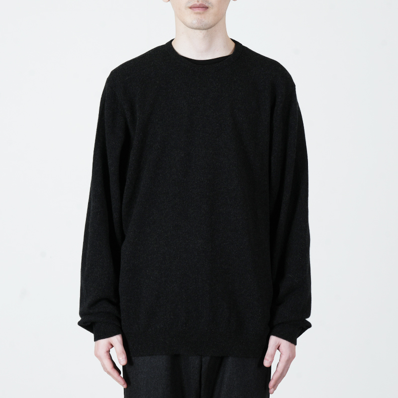 COMOLI (コモリ) SCOTT&CHARTERS別注 クルーネックニット