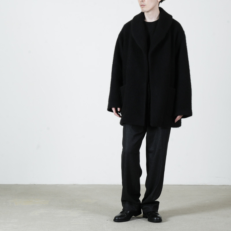 COMOLI (コモリ) カシミヤ ショールカラーコート
