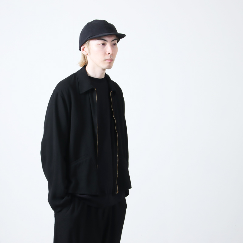 COMOLI (コモリ) シルクネップ キャップ