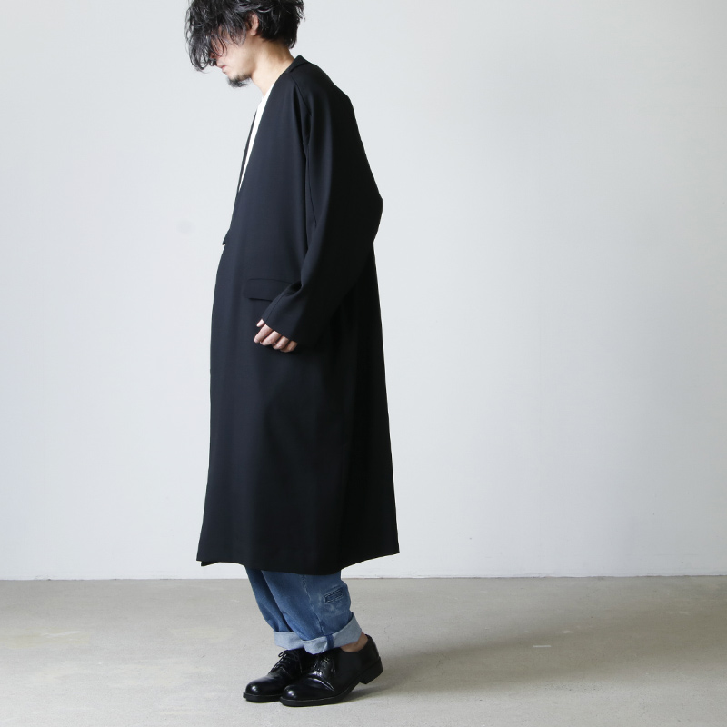 Dulcamara (ドゥルカマラ) よそいきハーフカラーロングコート Plane