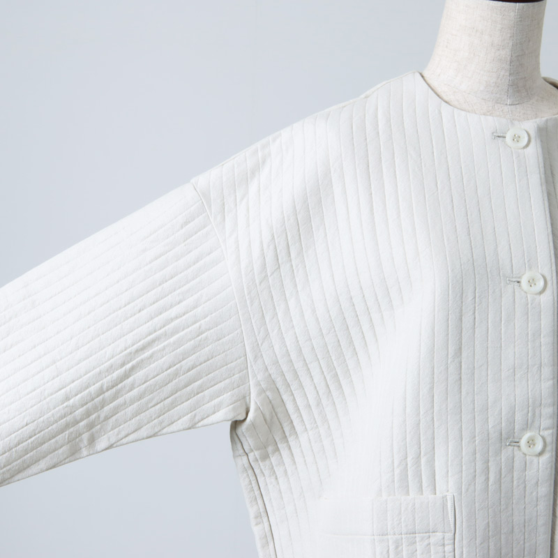 evameva (エヴァムエヴァ) quilting jacket / キルティングジャケット