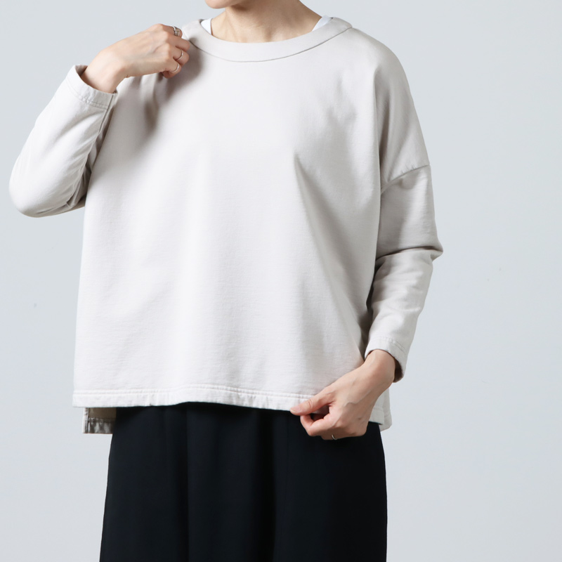 evameva (エヴァムエヴァ) sweat pullover / スウェットプルオーバー