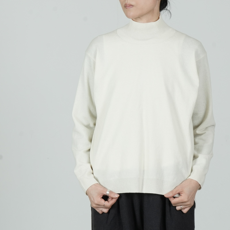 evameva (エヴァムエヴァ) wool turtleneck / ウールタートルネック