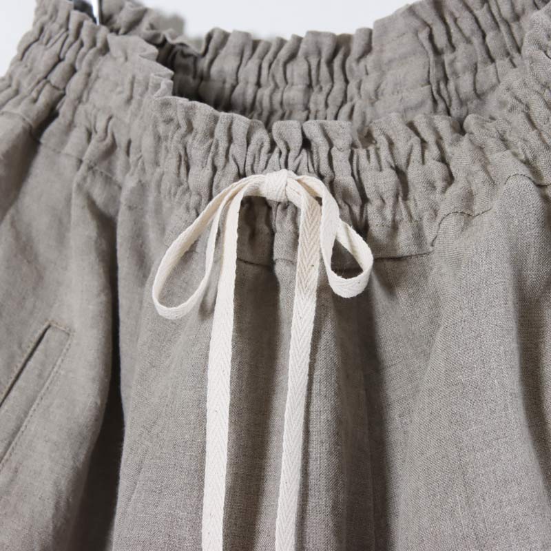 FACTORY (ファクトリー) アイリッシュリネン サルエルパンツ