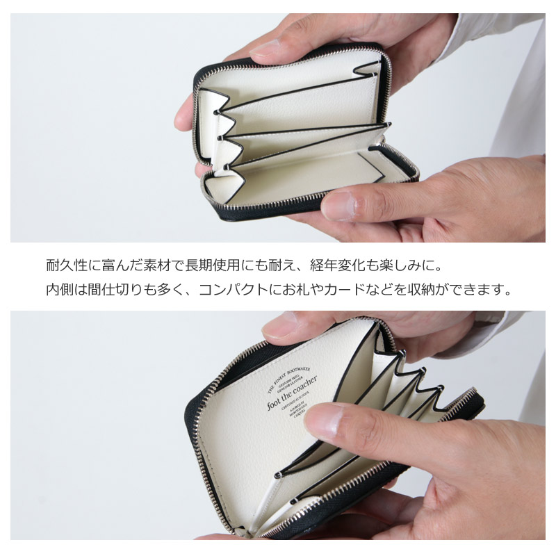 foot the coacher (フットザコーチャー) SHORT ZIP WALLET / ショート