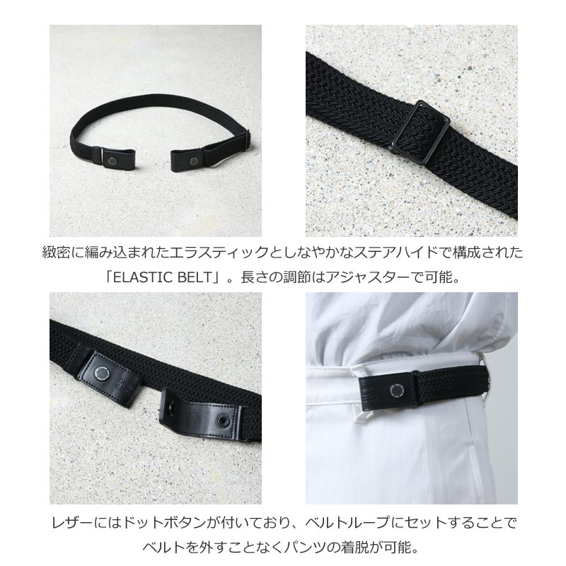 foot the coacher (フットザコーチャー) ELASTIC BELT / エラ