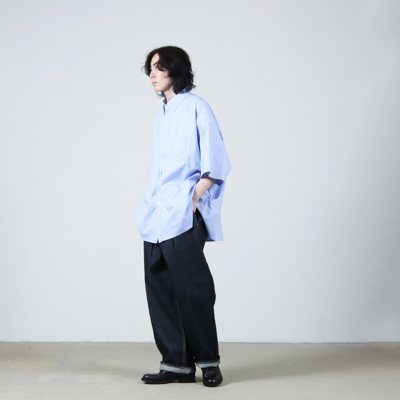 Fresh Service (フレッシュサービス) DRY OXFORD CORPORATE S/S B.D.