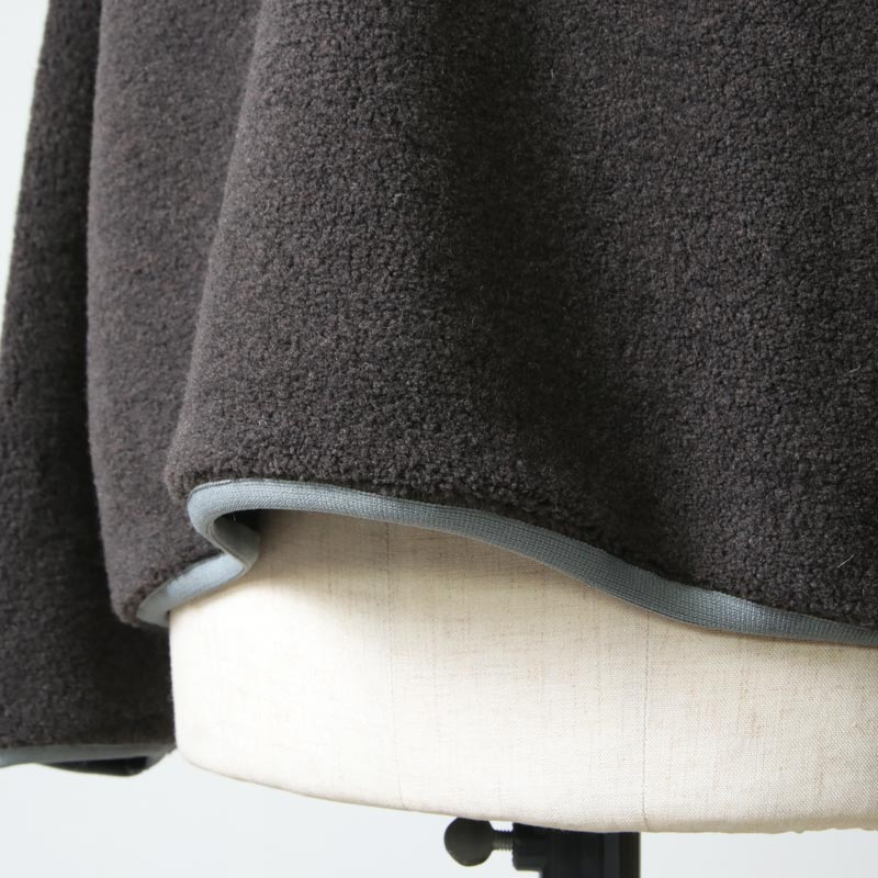 Graphpaper (グラフペーパー) Wool Boa High Neck Pull Over / ウール