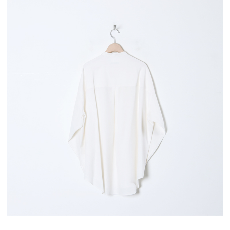 Graphpaper (グラフペーパー) Linen Cupro Oversized Band Collar