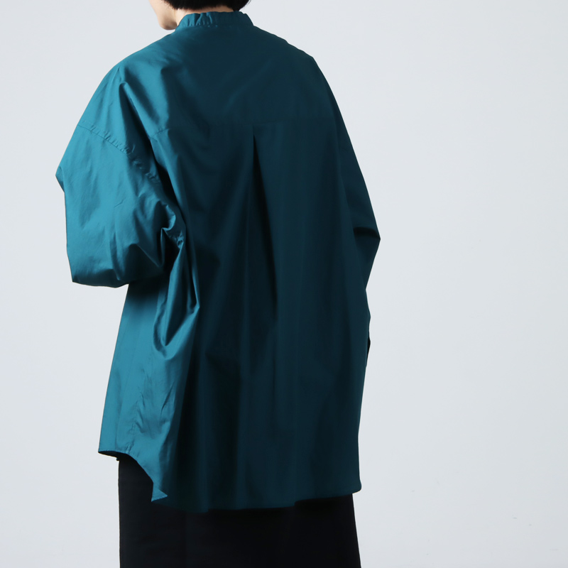 Graphpaper (グラフペーパー) Broad L/S Oversized Band Collar Shirt