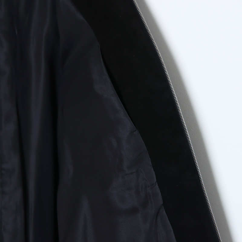 Graphpaper (グラフペーパー) Goat Suede Single Riders Jacket