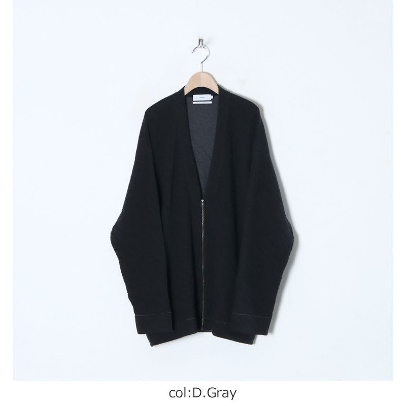Graphpaper (グラフペーパー) Double Face Jersey Cardigan / ダブル