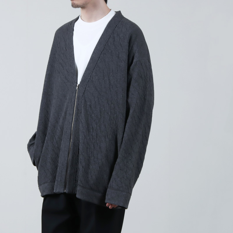 Graphpaper (グラフペーパー) Double Face Jersey Cardigan / ダブル