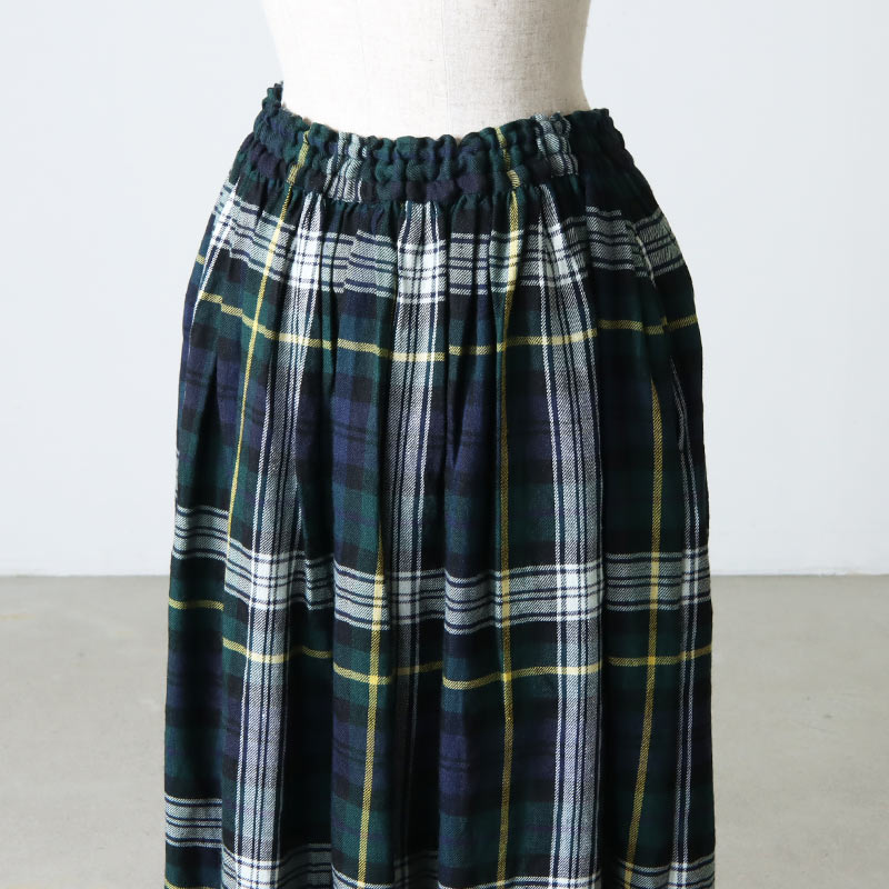 ICHI Antiquites (イチアンティークス) リネンウール タータンチェック