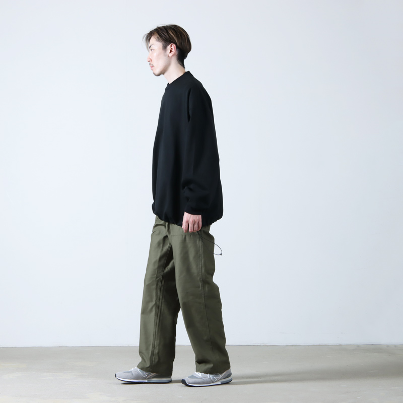 is-ness (イズネス) BALLOON LONG SLEEVE T SHIRT / バルーンロング