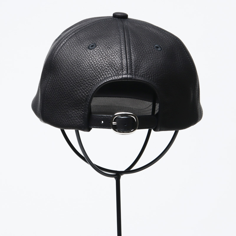 KIJIMA TAKAYUKI (キジマタカユキ) COWHIDE 6PANEL CAP / カウハイド 6