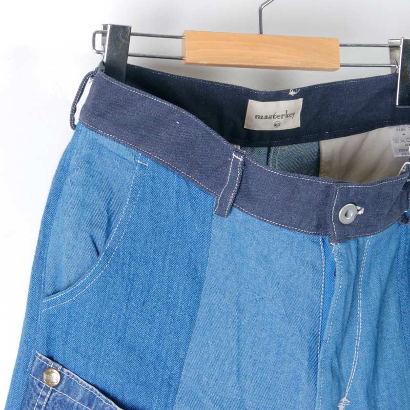masterkey (マスターキー) CLOUD / リメイクデニムパンツ