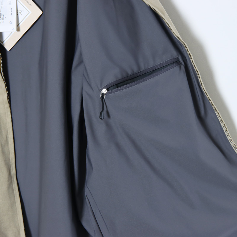 nanamica (ナナミカ) WINDSTOPPER Chino Crew Jacket / ウィンド