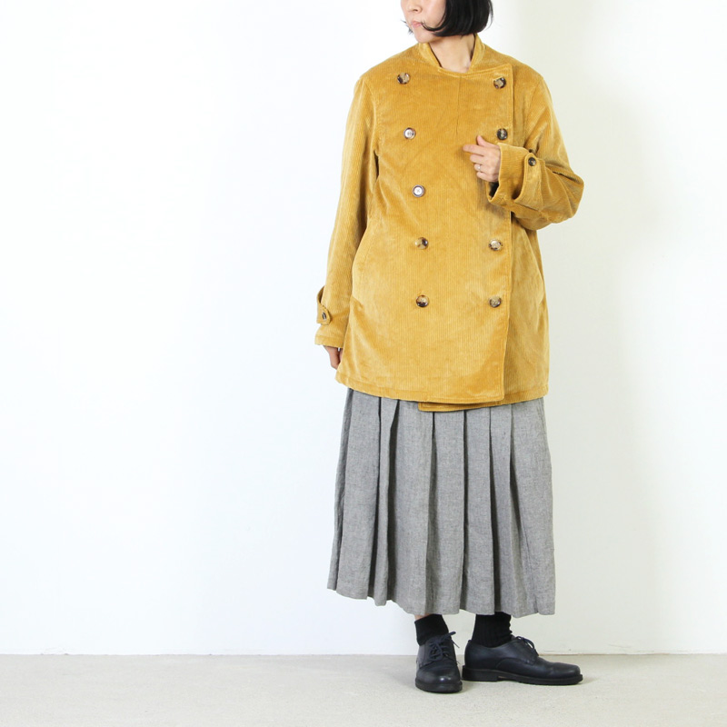 OUTIL (ウティ) CABAN TOULON / コットンダブルボタンコート