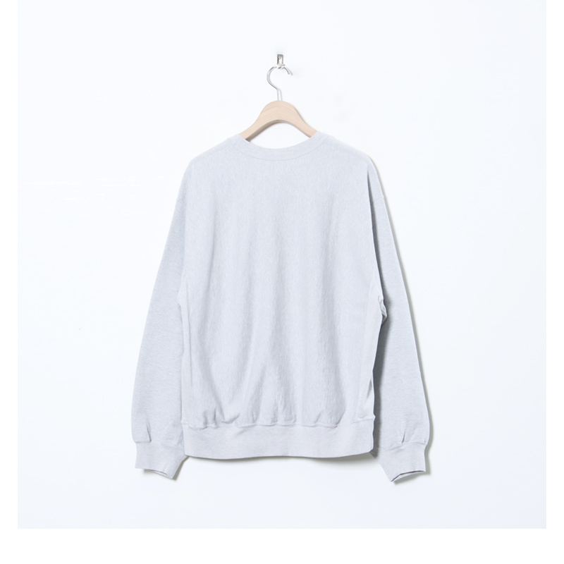 blurhmsROOTSTOCK (ブラームス ルーツストック) Thin-Sweat Crew-Neck