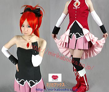 魔法少女まどか マギカ 佐倉杏子 コスプレ 衣装 魔法少女服 ソウル