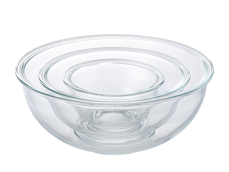 レンジやオーブンで使える耐熱ガラスボウル 18cm | シンク・コンロ