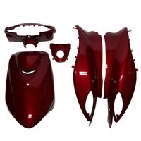 外装5点セット 4st JOG/ジョグ 3P3(SA36J/SA39J) ダルレッドメタリック