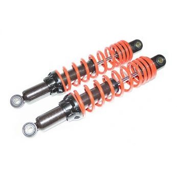 リアショック 330mm 黒/レッド [YSS] - バイク