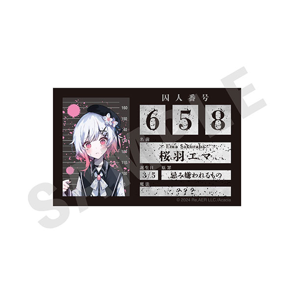 魔法少女ノ魔女裁判」 プロフィールカード(桜羽エマ)[coly]《在庫切れ》