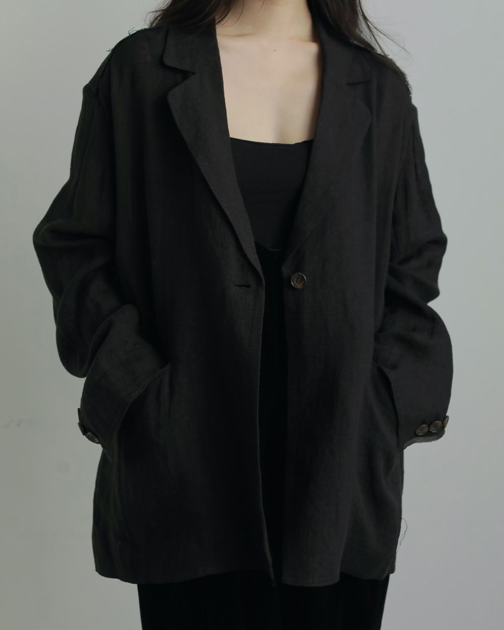 ànuke online store（アンヌーク） / Linen Sheer JacketLinen Sheer