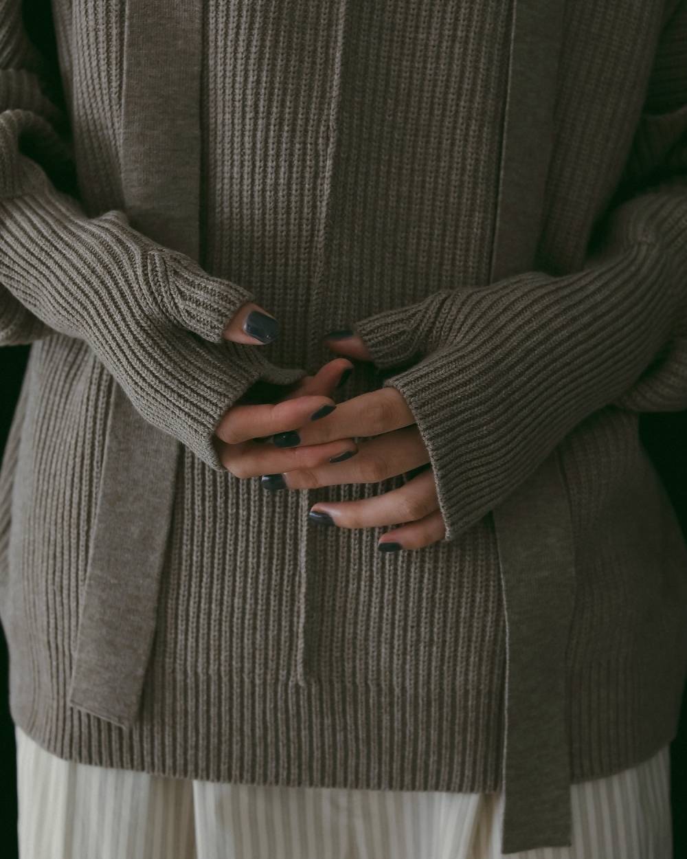 ànuke online store（アンヌーク） / Slit Rib KnitSlit Rib Knit