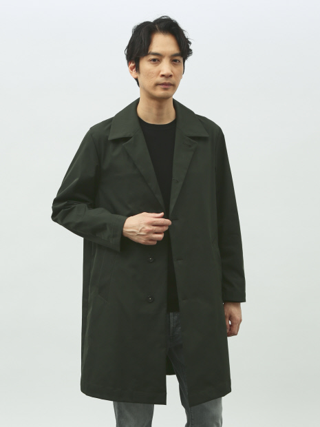 LIMONTA】マルチストレッチ ステンカラーコート / スプリングコート