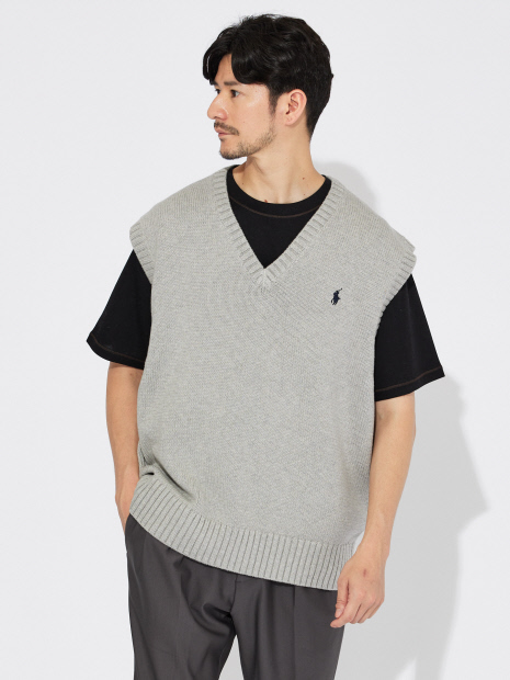 POLO RALPH LAUREN】BIG FIT VEST ビッグフィットベスト｜OUTLET