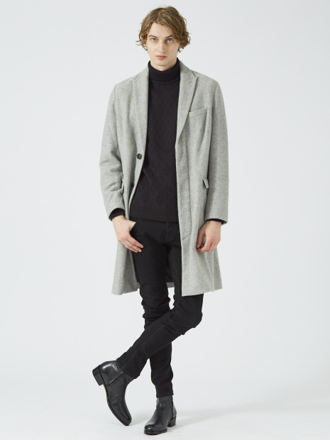 ピークドラペル チェスターコート｜OUTLET (MEN'S) / アウトレット