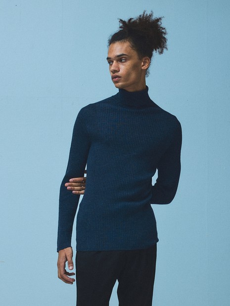 定番人気】ホールガーメント タートルネックニット｜5351POUR LES