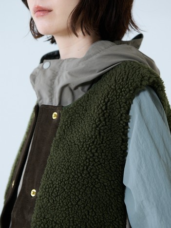 BARBOUR/バブアー】DULSIE LINER / ボアベスト / WEB限定｜SELECT BY