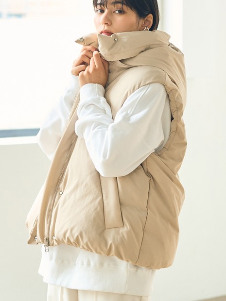 2WAYフードダウンベスト｜OUTLET / アウトレット