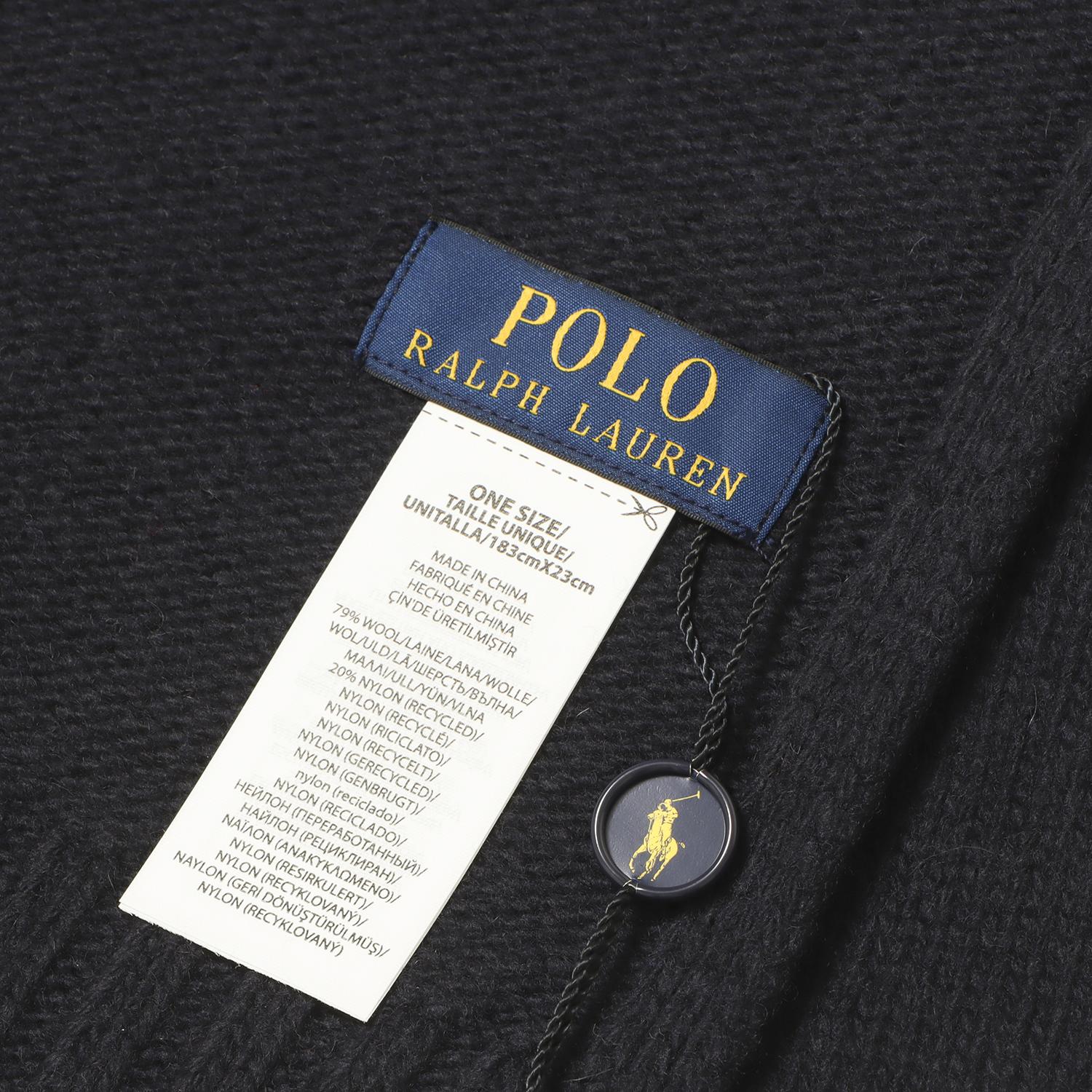 POLO RALPH LAUREN RL FLAG MUFFLER｜BILLY'S ENT 公式通販