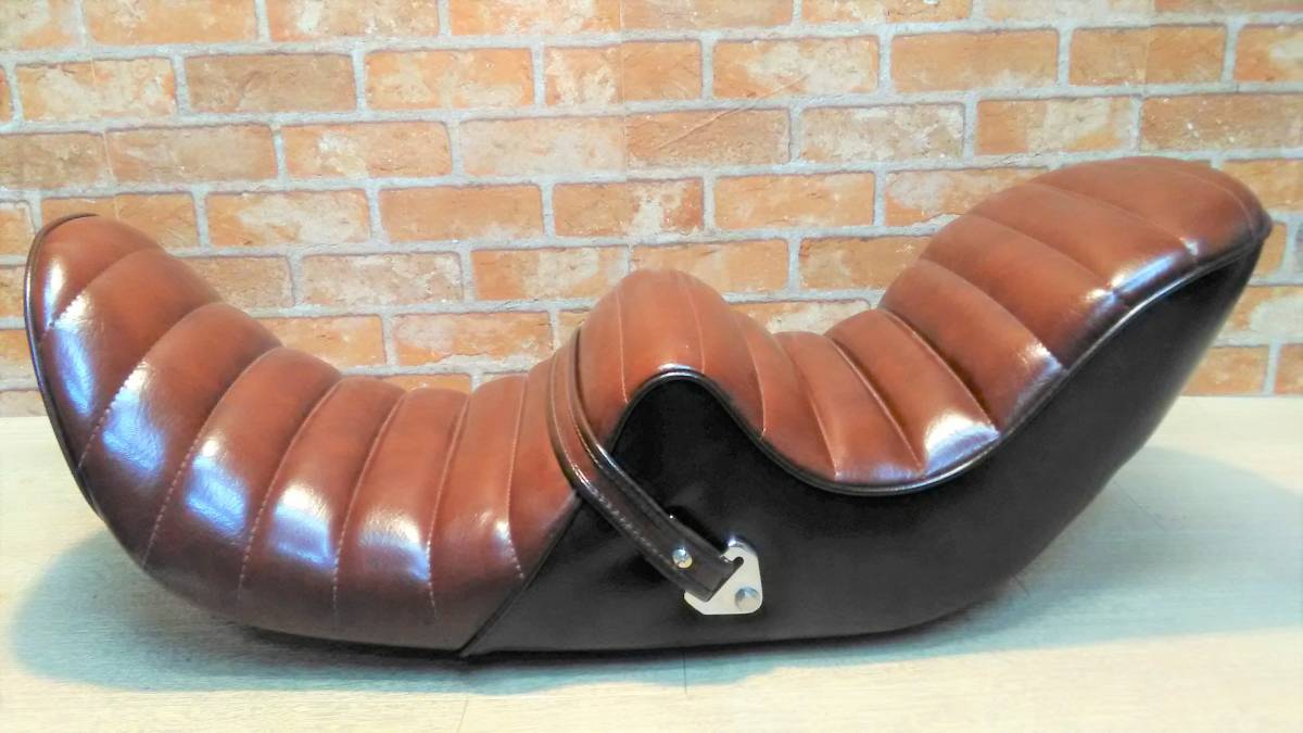 GPZ400 / GPZ400F / GPZ400FⅡ オオカワ チョビ三段 シート 新品同様