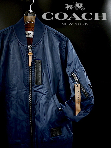 新品】【2019-20AW 定価約5.4万】L/COACH MA-1 JKT コーチ MA1