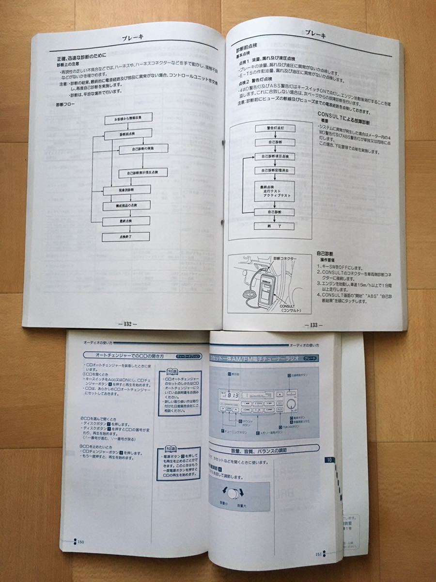 日産 ステージア AUTECH バージョンサービスマニュアル 追補版1 WC34
