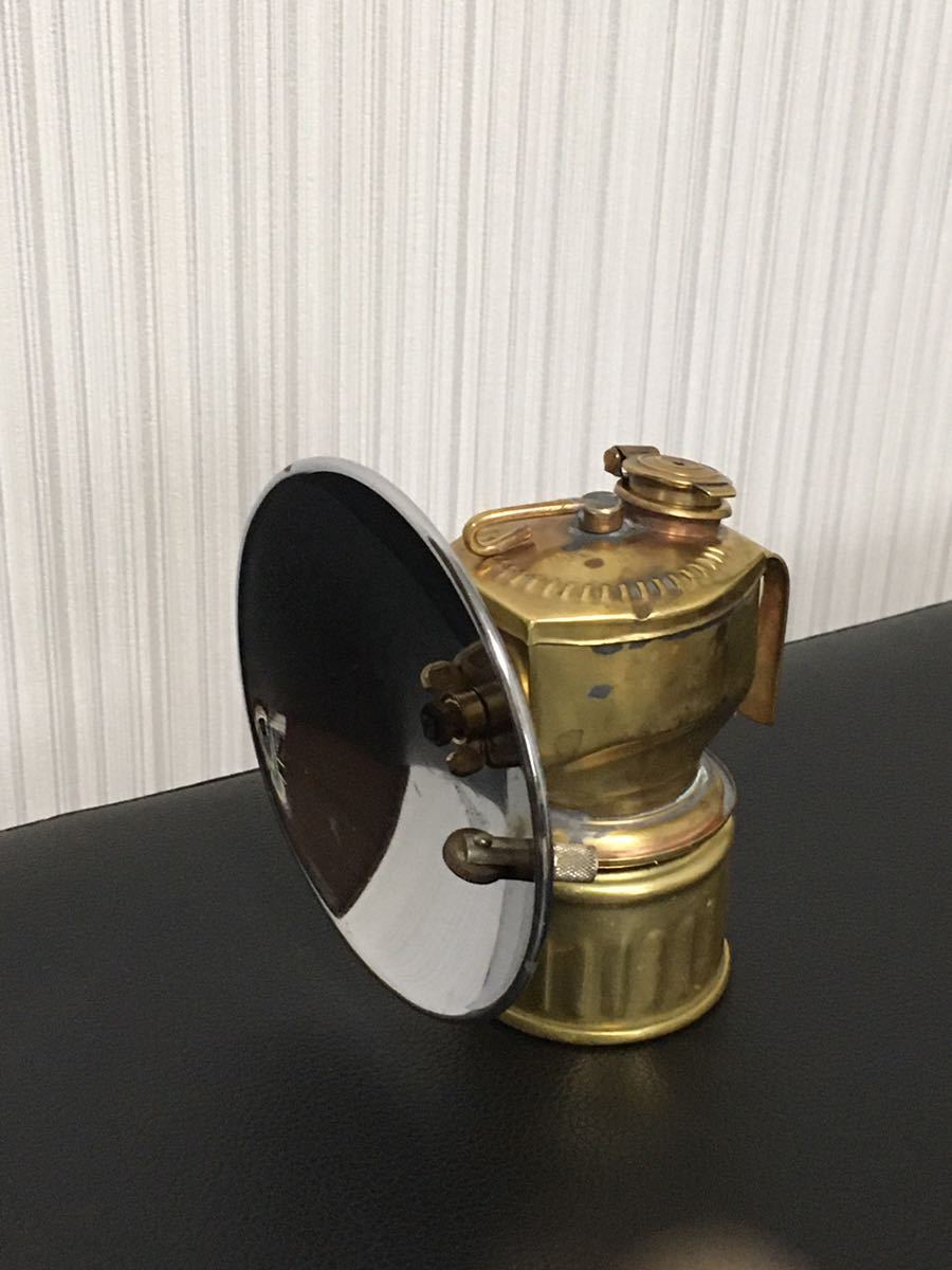 USA製 ヴィンテージ カーバイドランプ ジャストライト キャンプカー