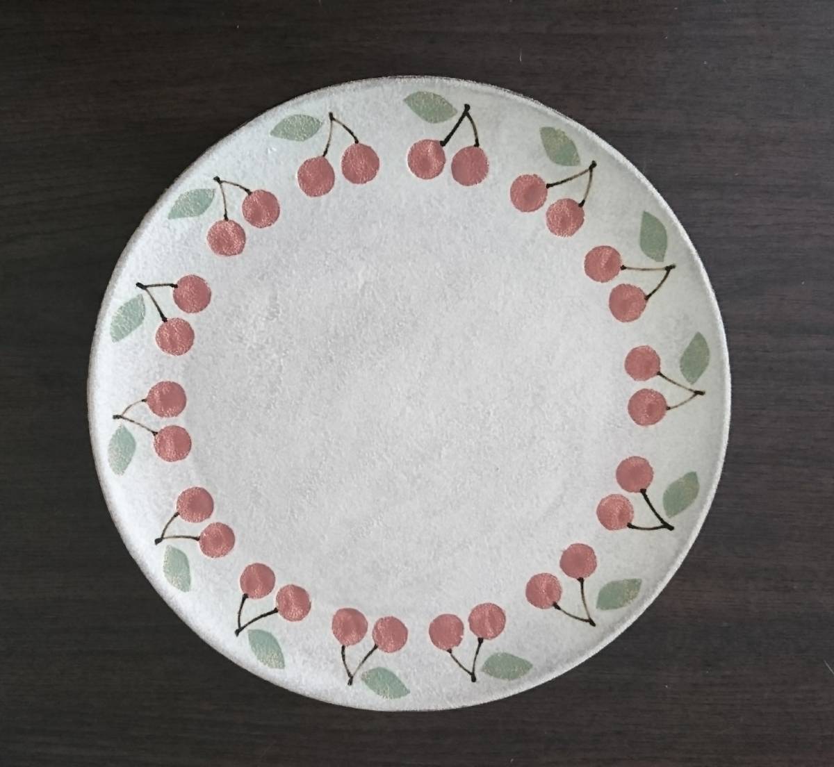 三ツ持啓 金井啓 さくらんぼ プレート 金井啓 プレート 大 大 黄 三ﾂ