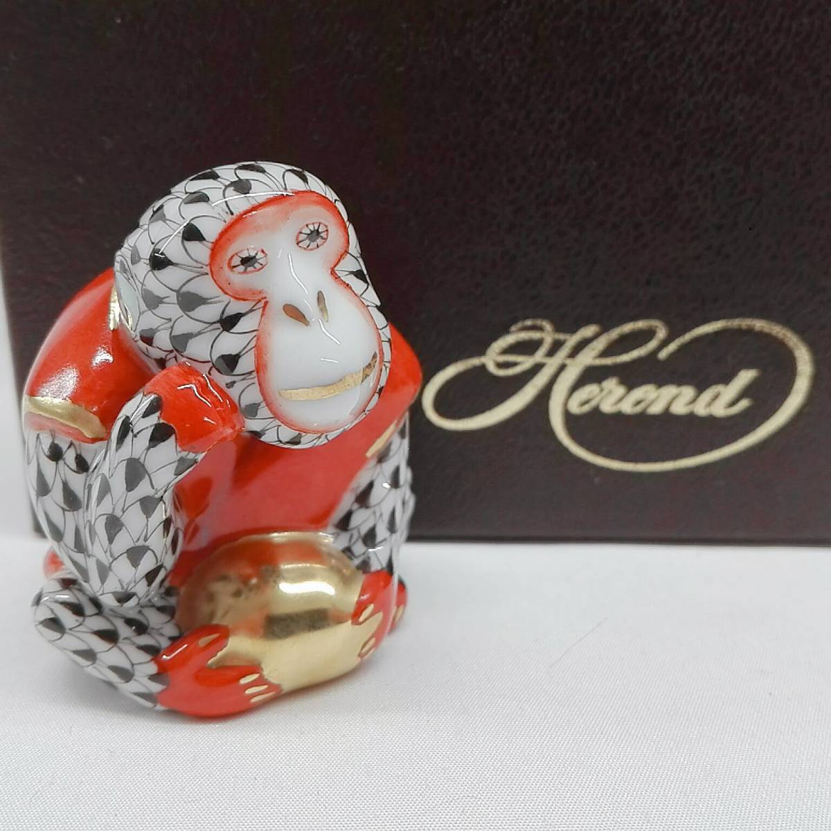 ヘレンド HEREND 干支シリーズ 猿の置物 Herend - ヘレンド HEREND